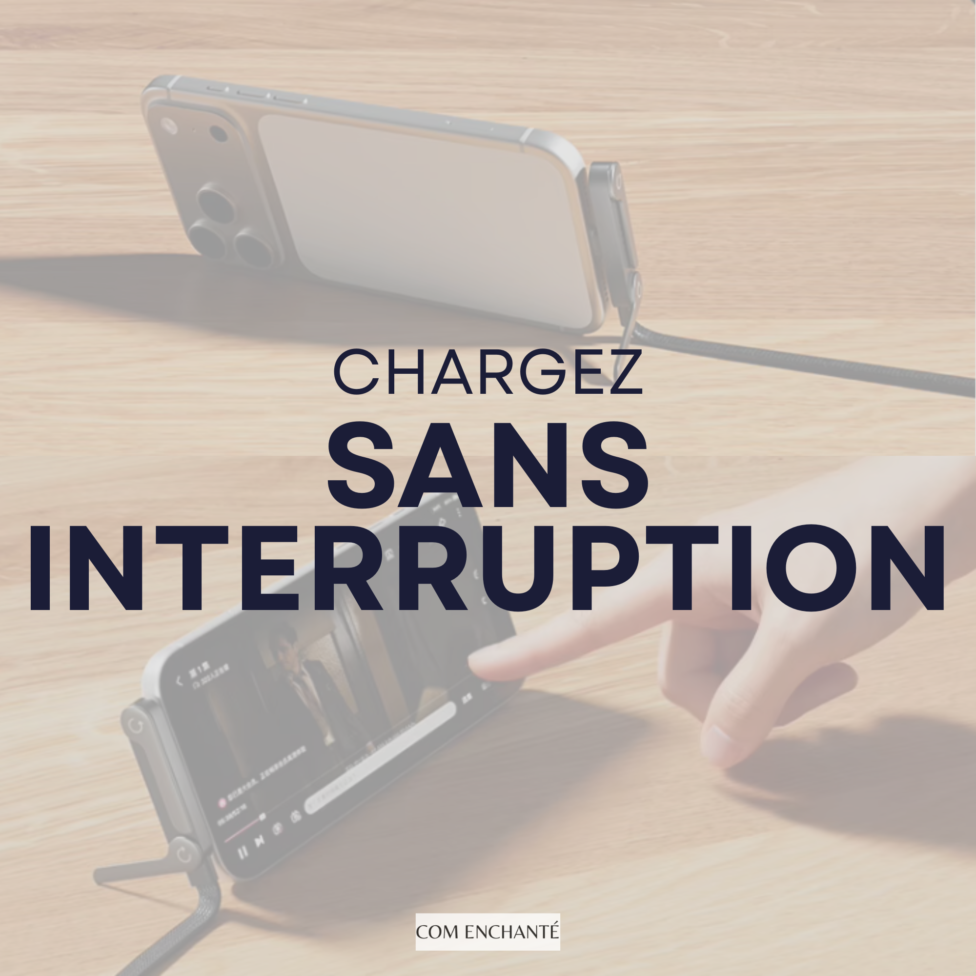 Câble Plat à Support